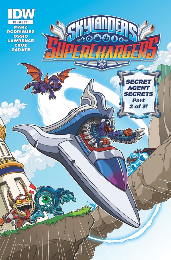 Skylanders Superchargers #2 (Subscription Variant)