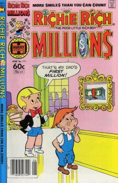 Richie Rich Millions #111 Comic