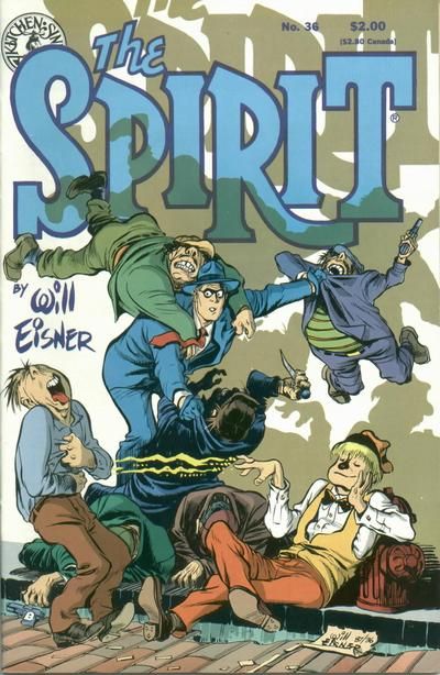 The Spirit #36 Comic