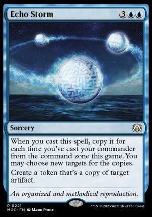 Echo Storm (March of the Machine Commander Decks)