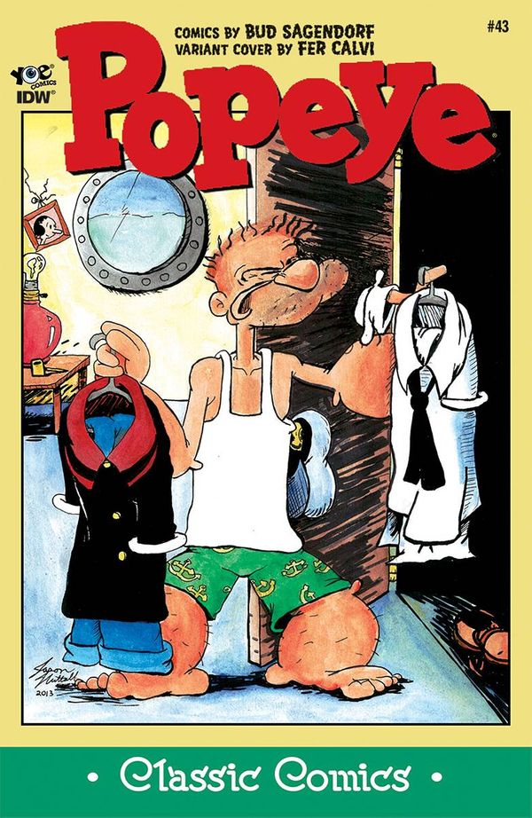 Popeye Classics Ongoing #43 (10 Copy Cover)