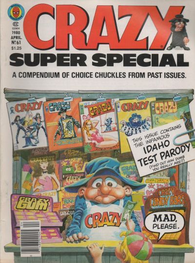 Crazy Magazine #61 Comic