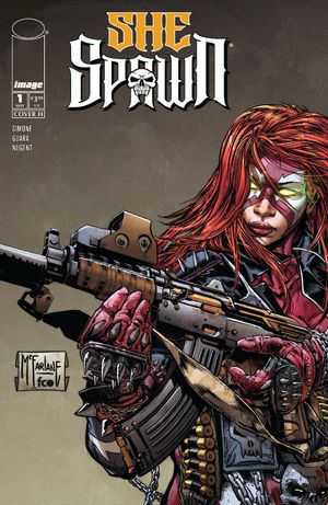 She-Spawn #1 (Cvr H Inc 1:50 Todd Mcfarlane Variant)