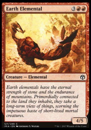 Earth Elemental (Iconic Masters) Trading Card