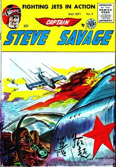 Captain Steve Savage #9 Comic