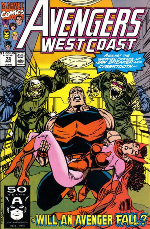 Avengers West Coast #73