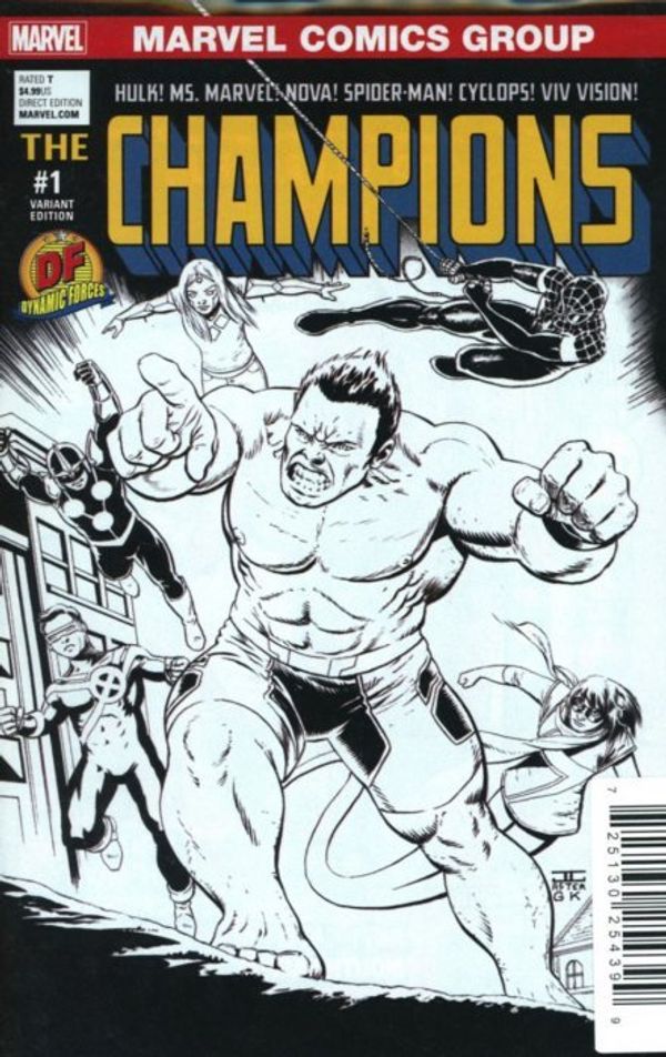 Champions #1 (Dynamic Forces Sketch Edition)