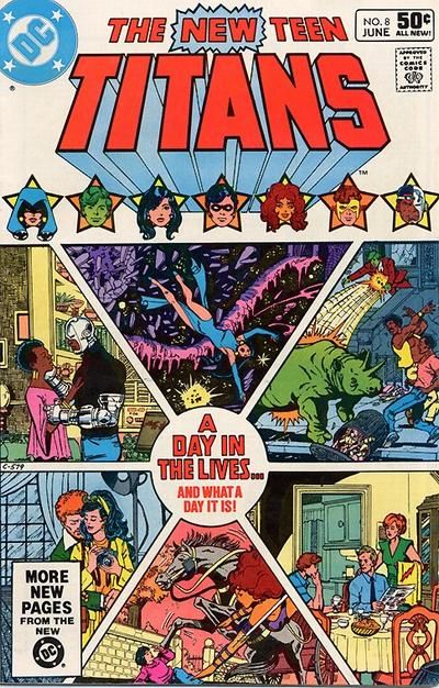 The New Teen Titans #8 Comic
