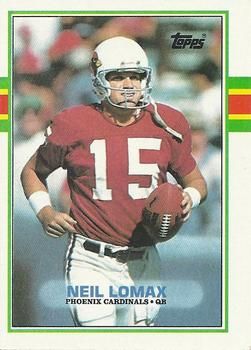 Neil Lomax 1989 Topps #283 Sports Card