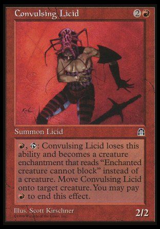 Convulsing Licid (Stronghold) Trading Card