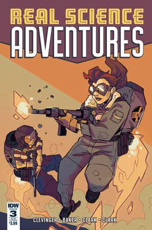 Real Science Adventures Flying She-devils #3 (Subscription Variant)