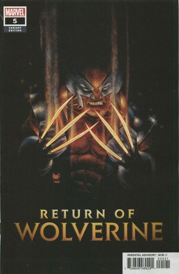 Return of Wolverine #5 (Kubert Variant)