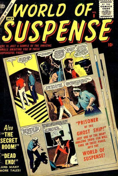 World of Suspense #8 Comic