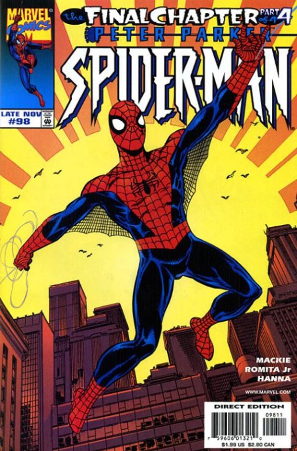 Spider-Man #98 (Swinging Spider-man Variant)
