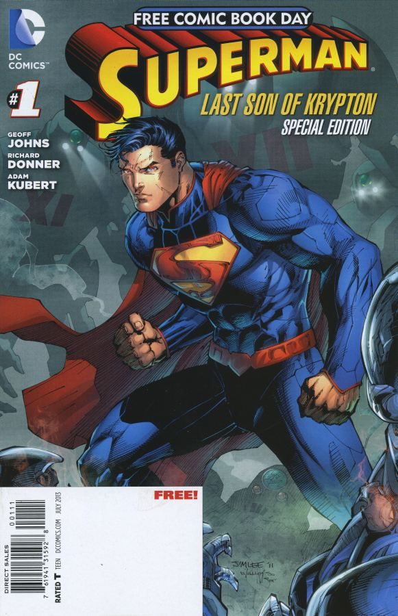 Superman: Last Son of Krypton Comic