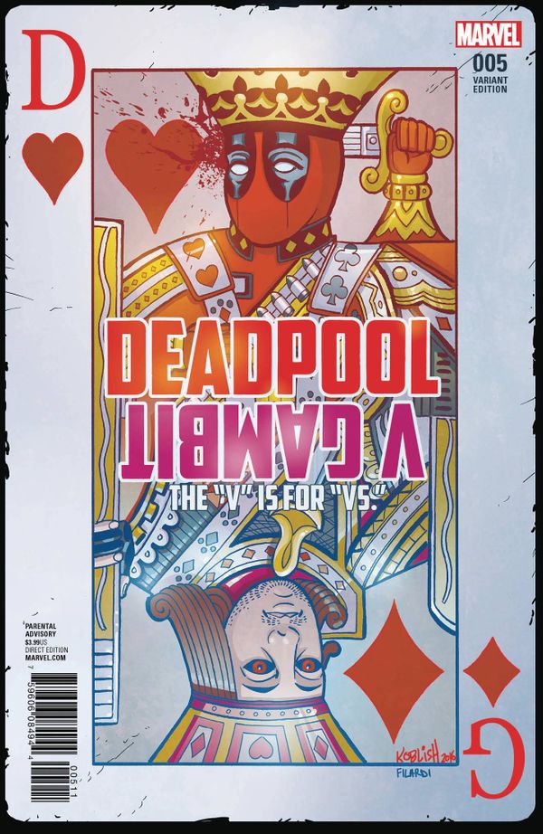 Deadpool V Gambit #5 (Variant)