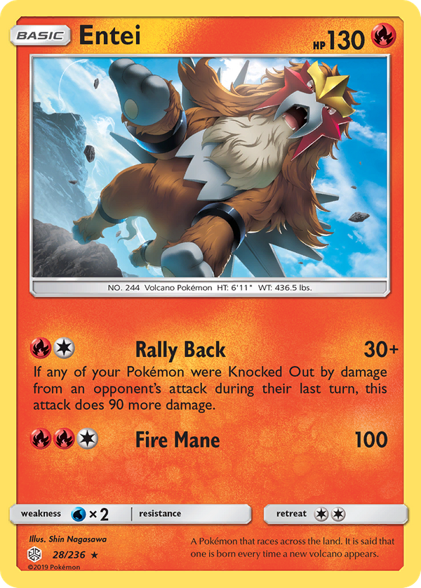 Entei (28/236) - Cosmic Eclipse