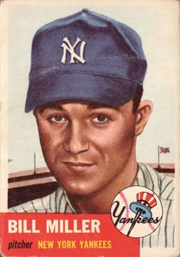 Bill Miller 1953 Topps #100 Sports Card