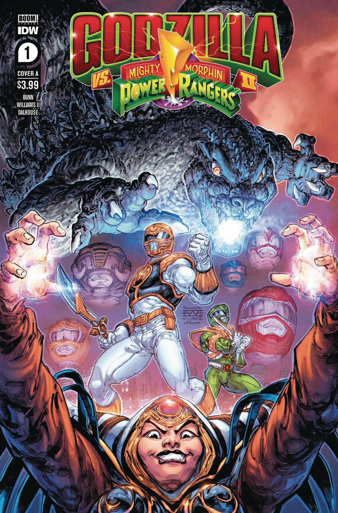 Godzilla Vs. Mighty Morphin Power Rangers II #1 Comic