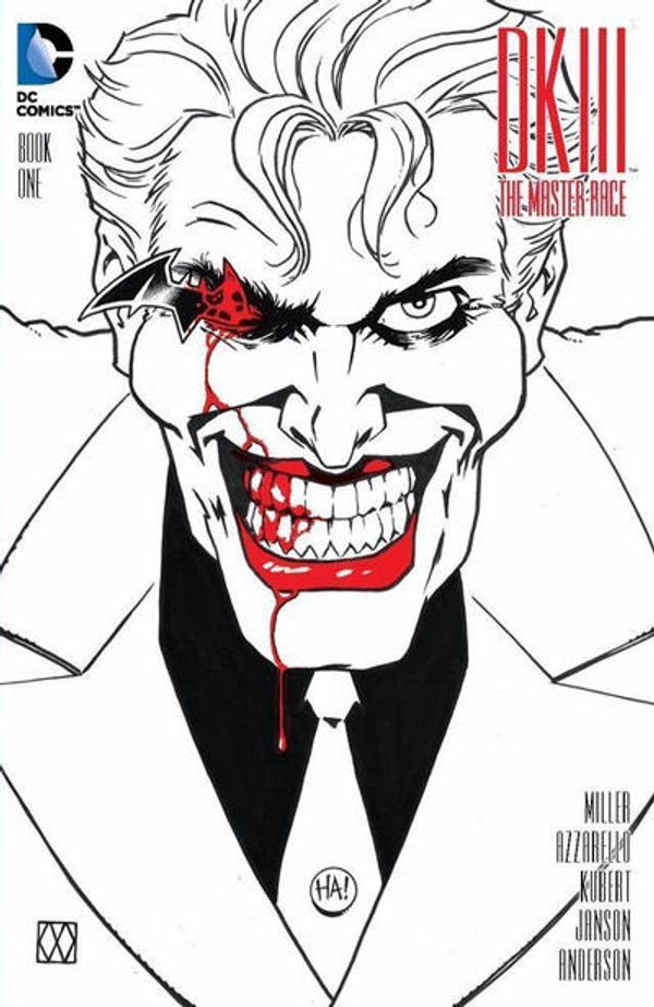 The Dark Knight III: The Master Race #1 (Comic Pop Collectibles Sketch Edition)