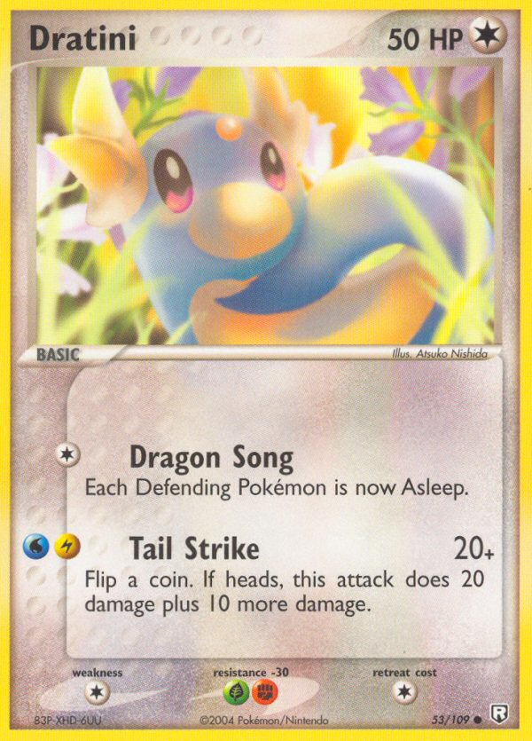 Dratini (53/109) - Team Rocket Returns Pokémon Card