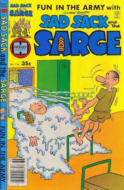 Sad Sack And The Sarge #136 Comic