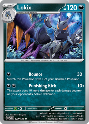 Lokix (122/182) - Paradox Rift (Reverse Holo)