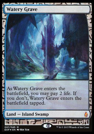 Watery Grave (Zendikar Expeditions) Trading Card