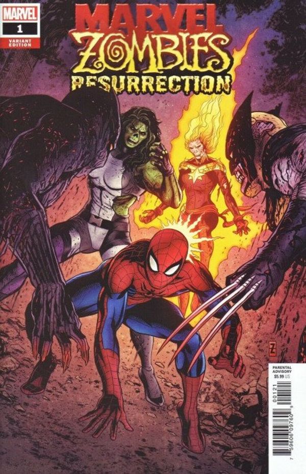 Marvel Zombies: Resurrection #1 (Zircher Variant)