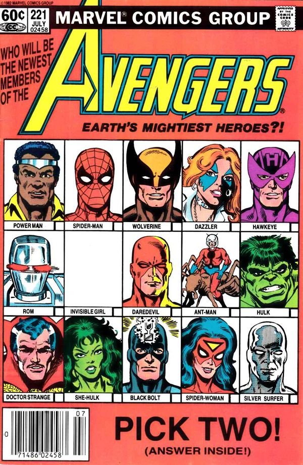 Avengers #221 (Newsstand Edition)