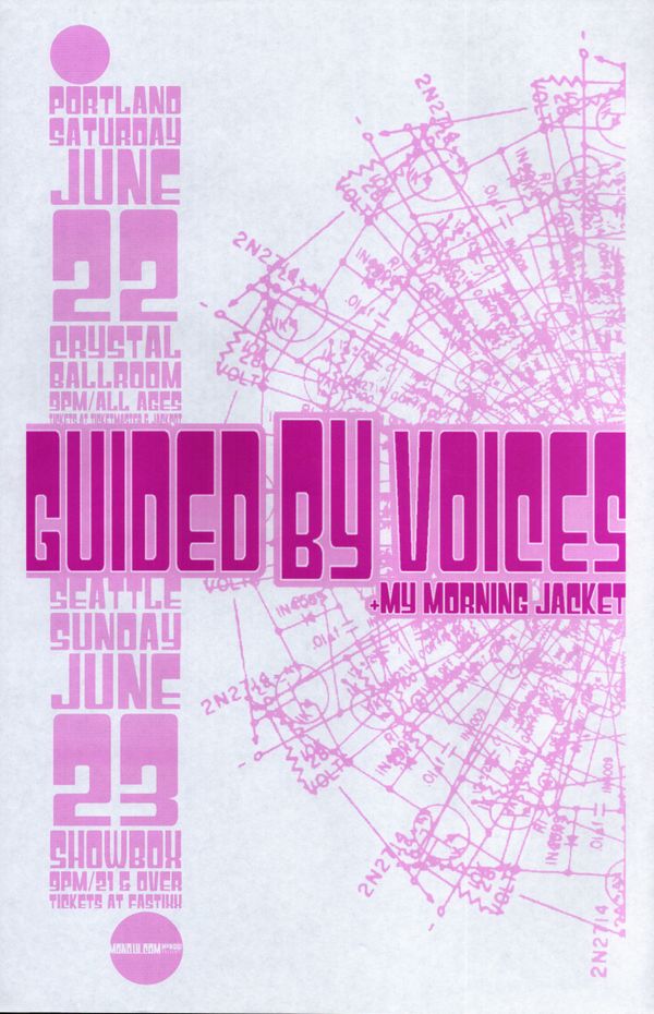 MXP-231.4 Guided By Voices Crystal Ballroom & Showbox 2002
