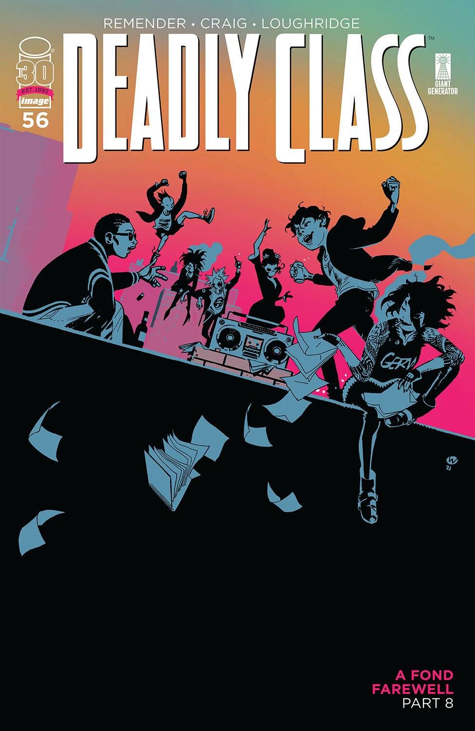 Deadly Class #56 Comic