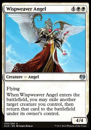 Wispweaver Angel (Kaladesh) Trading Card