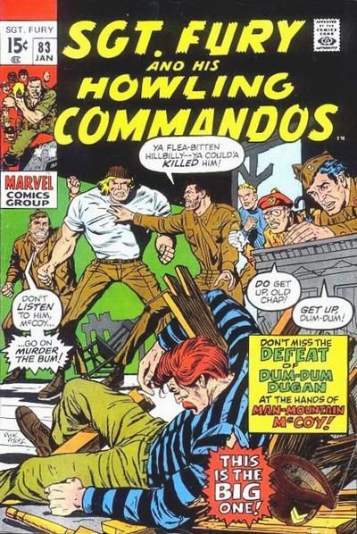 Sgt. Fury And His Howling Commandos #83 Comic