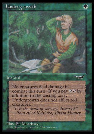 Undergrowth (Alliances) Trading Card