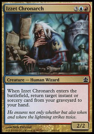 Izzet Chronarch (MTG Commander) Trading Card