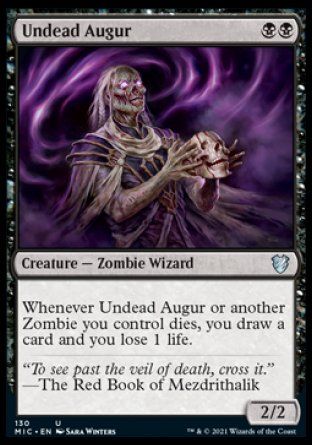 Undead Augur (Innistrad Midnight Hunt Commander Decks) Trading Card