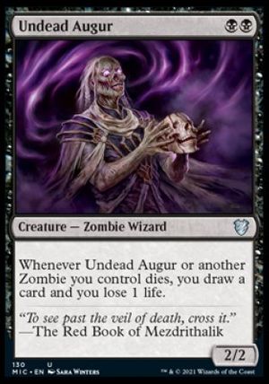 Undead Augur (Innistrad Midnight Hunt Commander Decks)