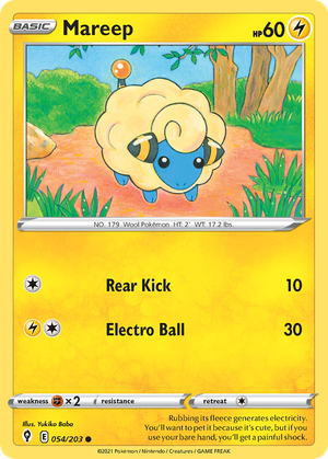 Mareep (54/203) - Evolving Skies