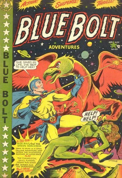 Blue Bolt #105 Comic