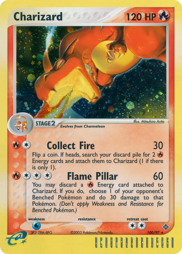 Charizard (100/97) - Dragon Pokémon Card