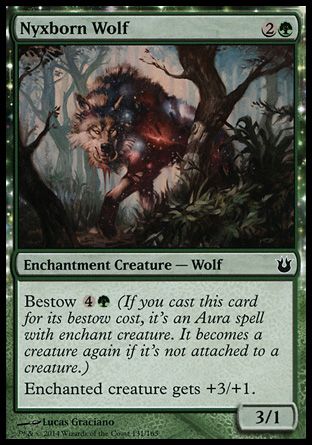 Nyxborn Wolf (Born of the Gods) Trading Card