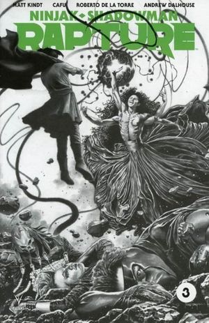 Rapture #3 (Cover F 50 Copy Cover Bw Sketch Sua)