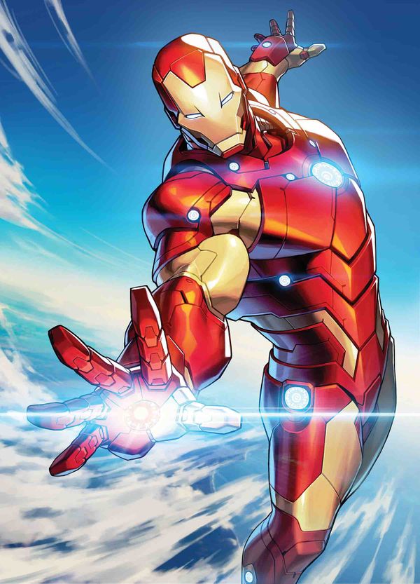 Tony Stark: Iron Man #5 (Jong-ju Kim Marvel Battle Lines)