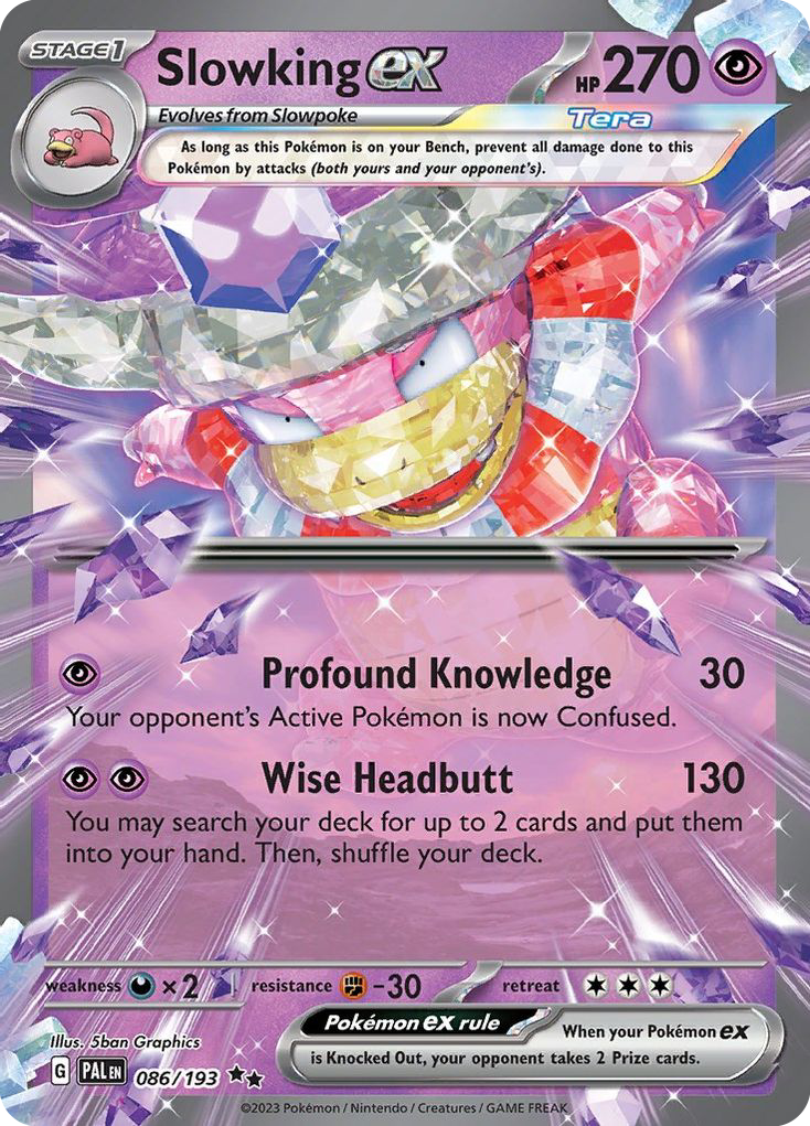 Slowking ex (86/193) - Paldea Evolved Pokémon Card