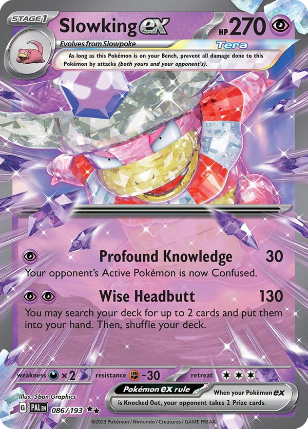 Slowking ex (86/193) - Paldea Evolved