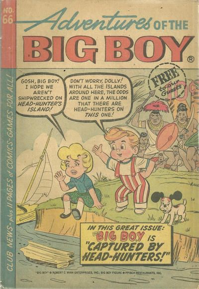 Adventures of Big Boy #66 [East] Comic