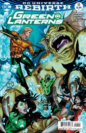 Green Lanterns #15 (Variant Cover)