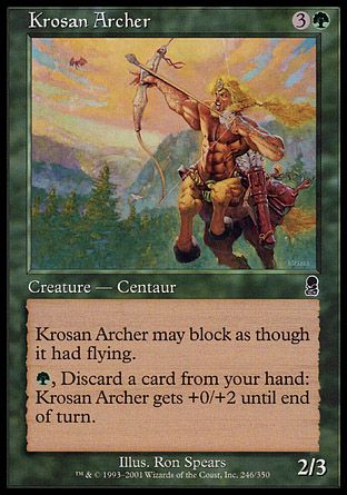 Krosan Archer (Odyssey) Trading Card