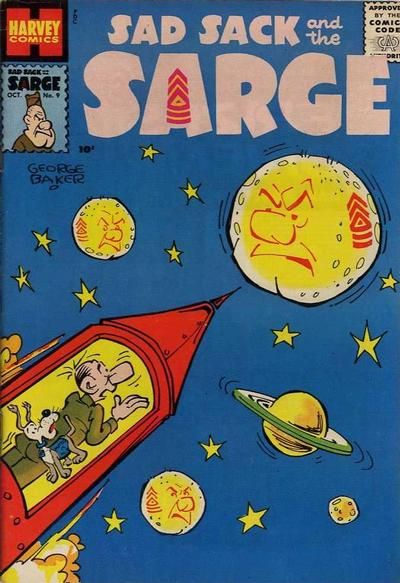Sad Sack And The Sarge #9 Comic